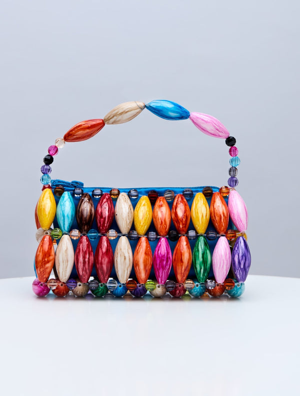 Rainbow Marble Bag